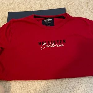 Red Hollister Logo Size Small
